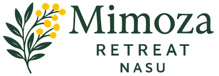 「Mimoza Retreat NASU」ロゴ