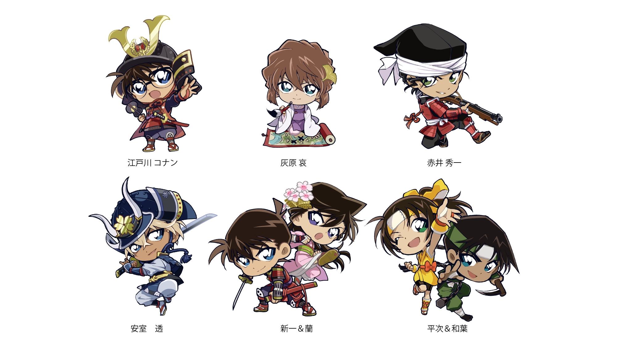 イベント限定デフォルメアート_戦国テーマ2024_(C)青山剛昌/小学館・読売テレビ・TMS 1996