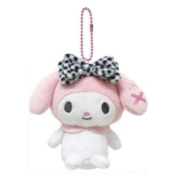 マイメロとクロミがお揃いのギンガムリボンを付けた仲良しシリーズ。お友達とつけてもっと仲良くなれるかも！！？[予約受付開始]