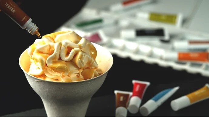 100%プリンソフトカラメルソースがけ