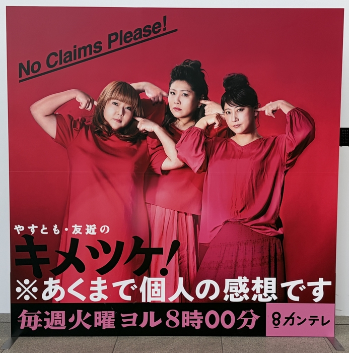 『やすとも・友近のキメツケ！』パネル