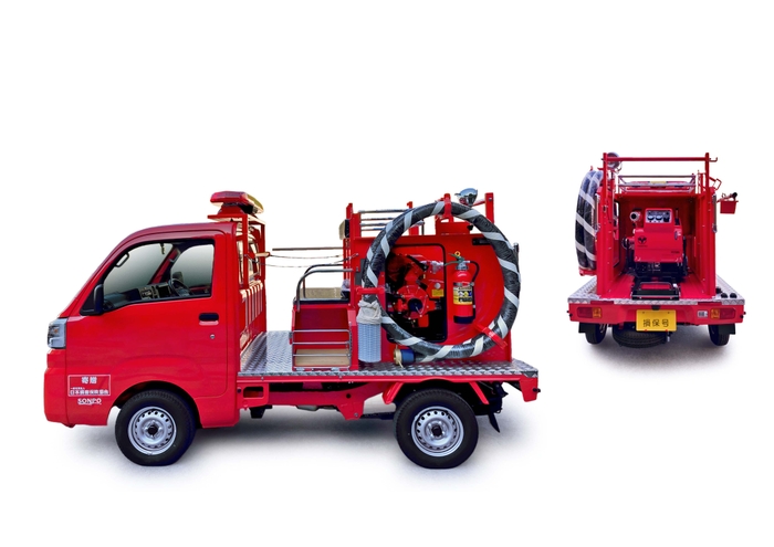 離島に寄贈する軽消防自動車(トラックタイプ・5台)