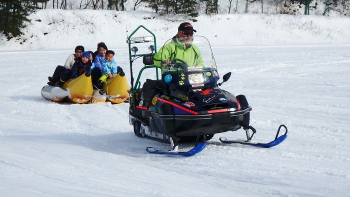 スノーラフティング その2
