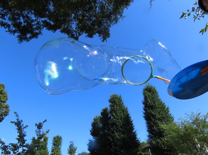 特大シャボン玉を作ろう!