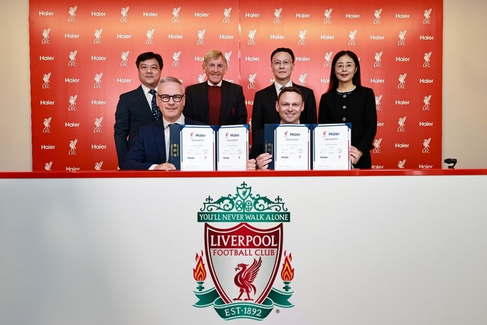 Haier Signs New Partnerships in the World of Football with Liverpool Football Club