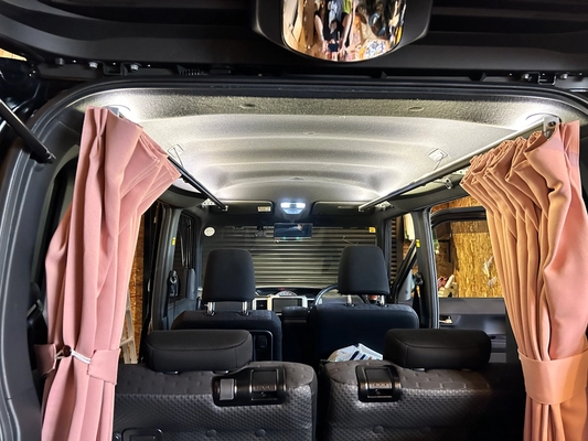 車中泊が快適になる「カーテンレール兼用サイドレール」 10月24日にクラウドファンディングを開始