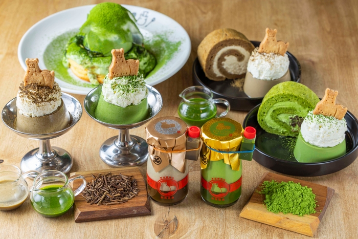 「濃い」抹茶＆ほうじ茶の味わいをダブルで楽しむ多彩なメニューが登場！