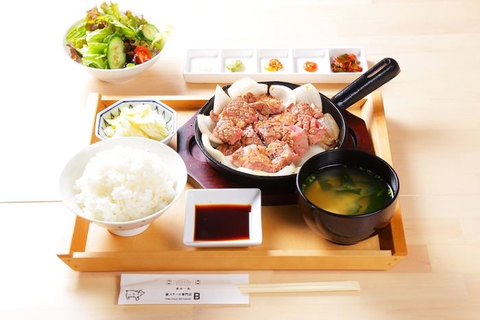 豚ステーキ定食