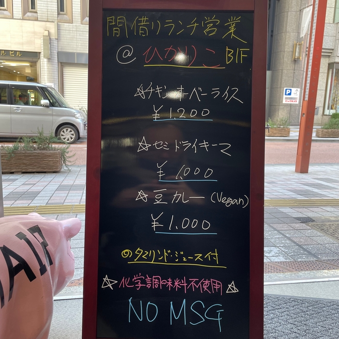 チキンオーバーライスや豆カレーも！　