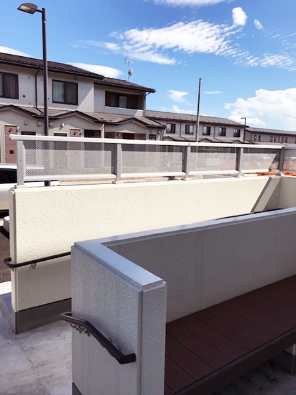 【パンチングメタル設置事例3】