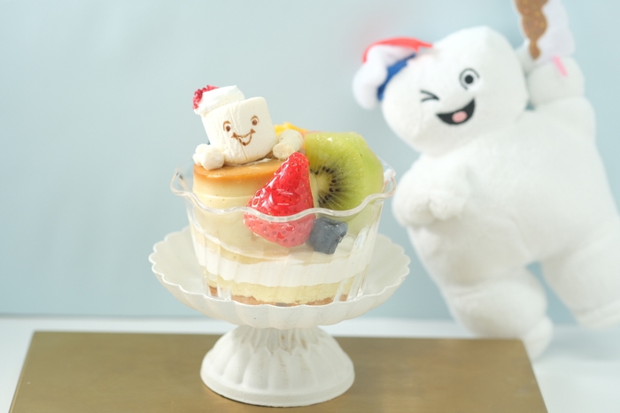 「ミニ マシュマロマン プリンアラモード」グルテンフリー