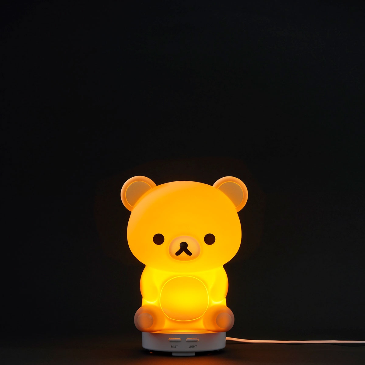 リラックマ ルームライト加湿器(ルームライトモード イメージ)