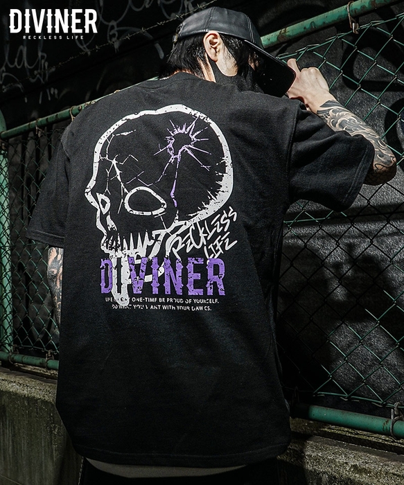 Poisoned Skull TEE(ブラック)