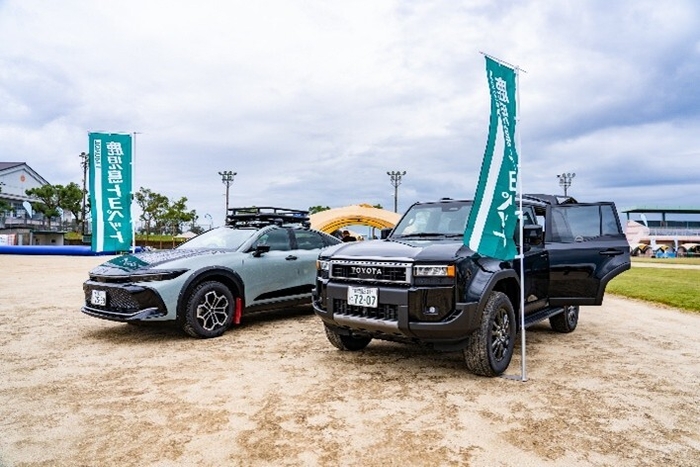 車両展示の様子