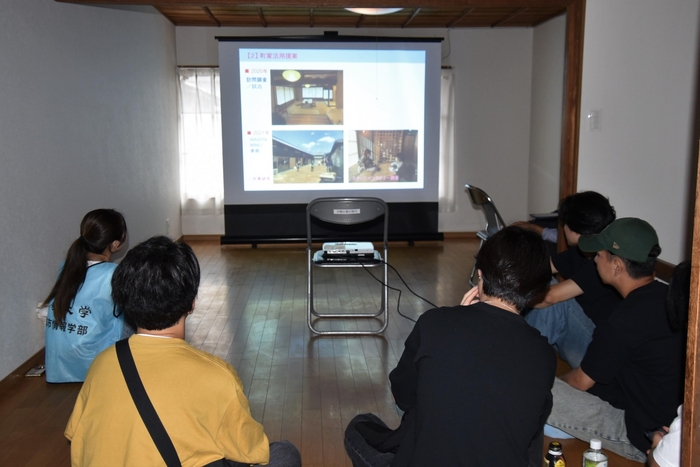 レクチャーの様子