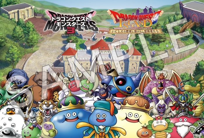 ▲モンスターが大集合のオリジナルポストカードを手に入れよう!