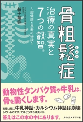 骨粗鬆症の書籍で伝えられなかった「適切な食事」について、 3月21日のサイトリニューアルで追加発信