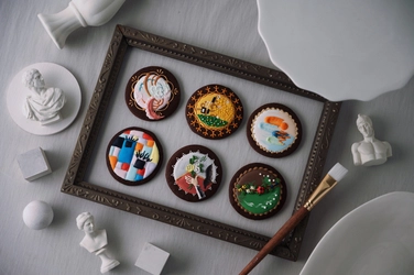 アート好きに贈る特別なギフト！アートカフェunimoccの「まるで絵画なアイシングクッキー」オンライン販売を開始