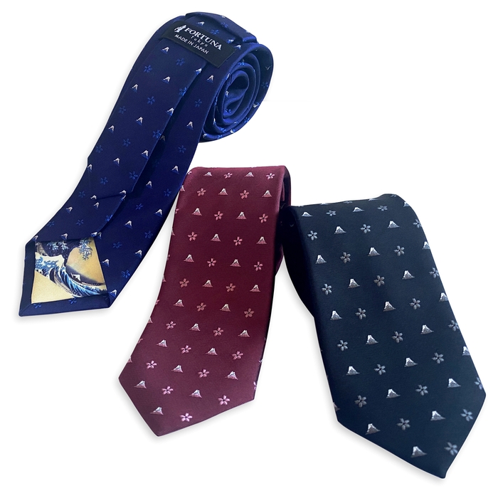 西陣織ネクタイ18. HOKUSAI 北斎