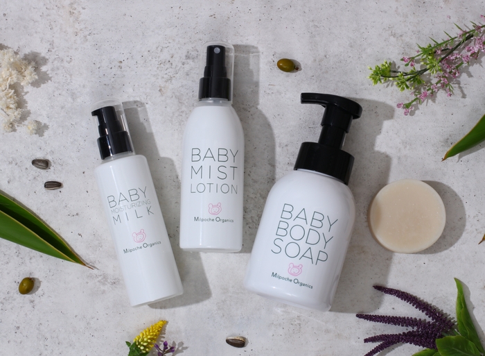 ミルポッシェオーガニクス ベビースキンケアライン