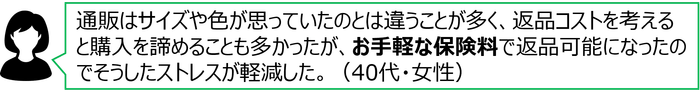 お客さまの声(2)
