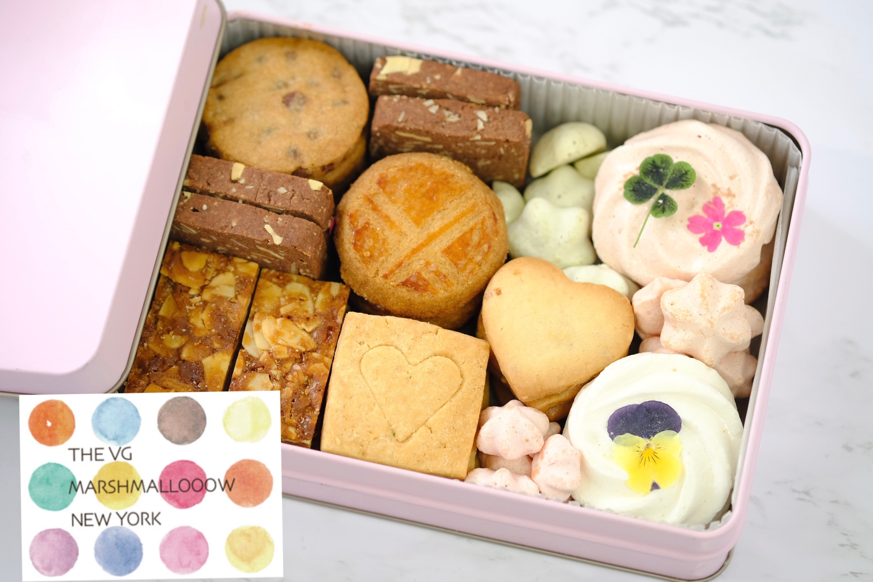 ヴィーガンクッキー缶 グルテンフリー M