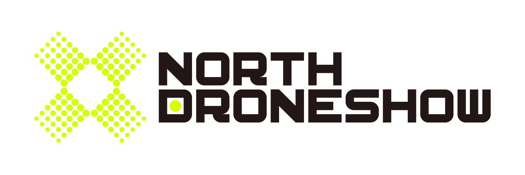 ノースドローンショー 全体ロゴ