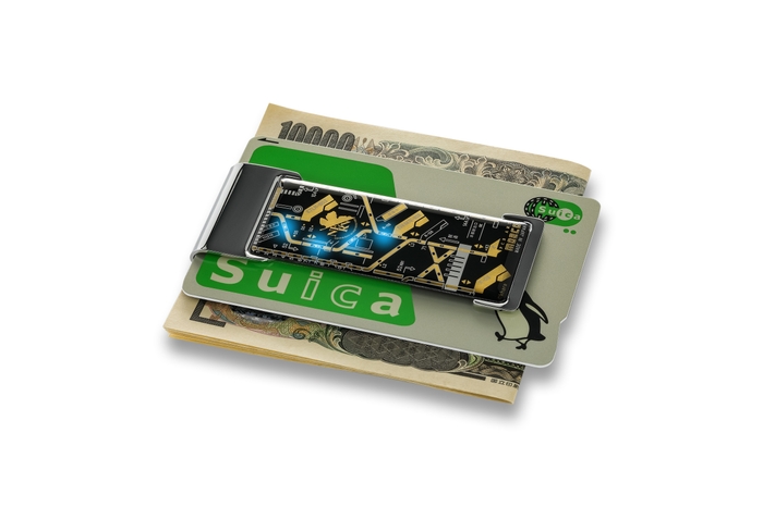 NERV ICカードクリップ 黒