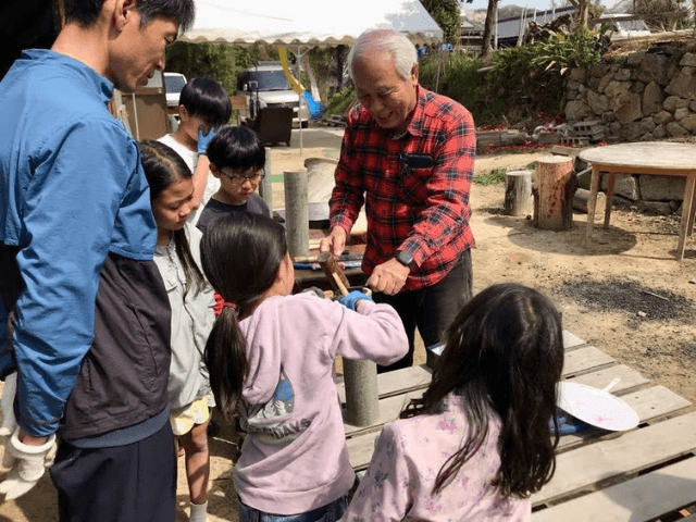 達人による木工教室