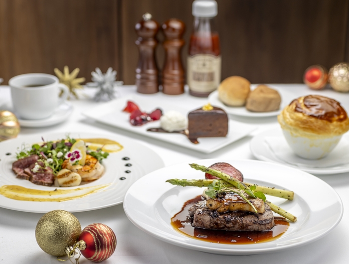Xmas 特別ディナー フィレミニョンステーキ