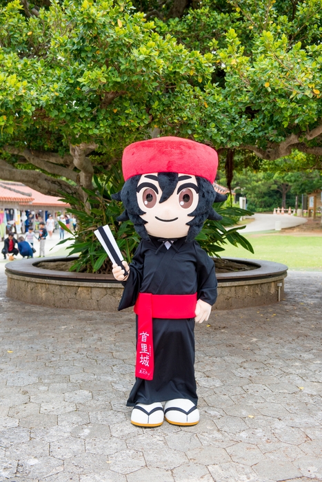 着ぐるみ「里之子(さとぬし)くん」登場