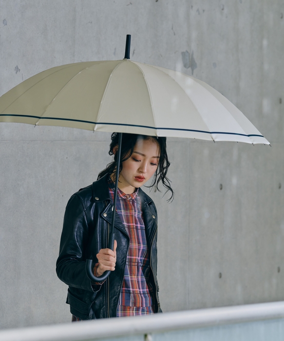 16Kアンブレラ ベージュシングルライン(税込¥2,750)