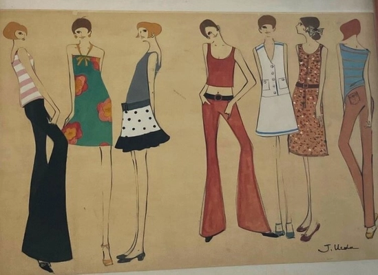 レディスアパレルメーカー　はなや　 デザイナー上田 純子　60年の軌跡　 回顧展＆カフェイベントのお知らせ