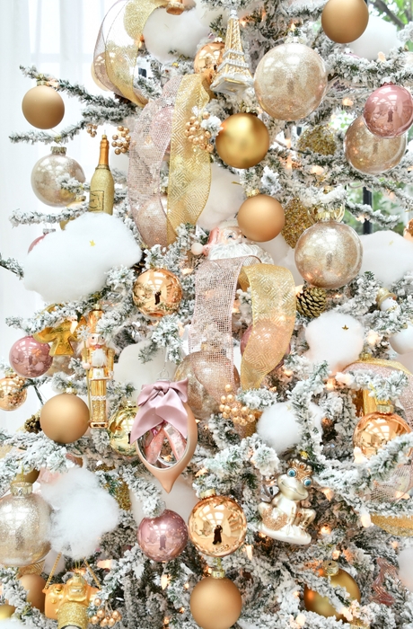 ピンク&ゴールドツリー