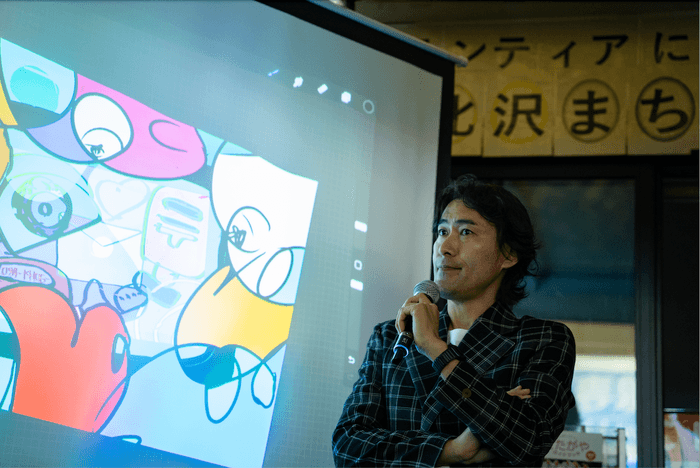 TAKUROMANライブペイント