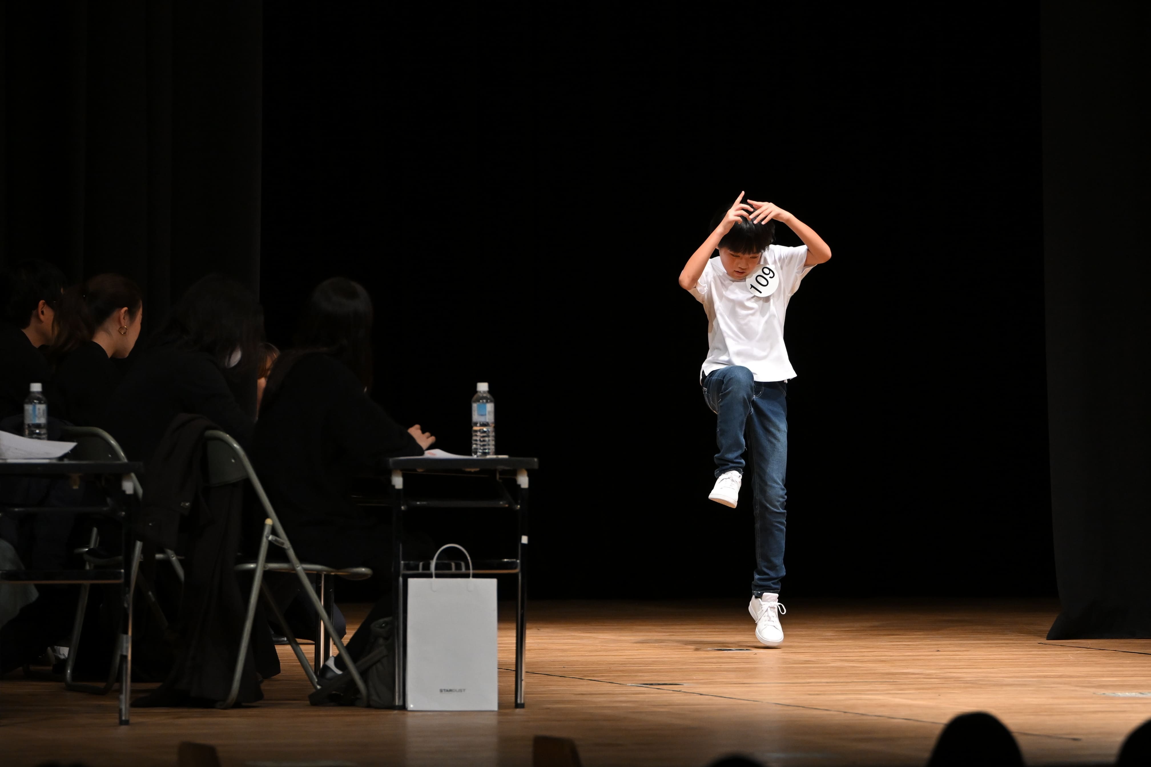 2nd stage 特技審査の様子 2nd stage進出は29名