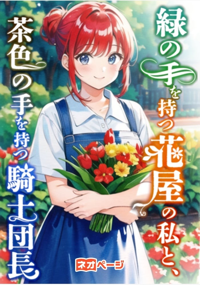 緑の手を持つ花屋の私と、茶色の手を持つ騎士団長(著:デコスケ)