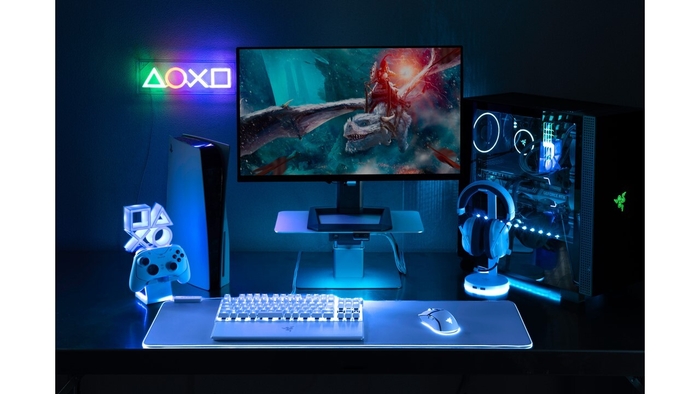 『GRAPHT Device Centric』使用イメージ(2)(※製品は写真中央下部)