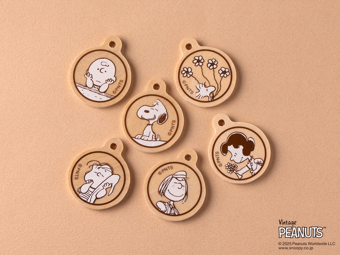 ウッドチャーム全6種(表)