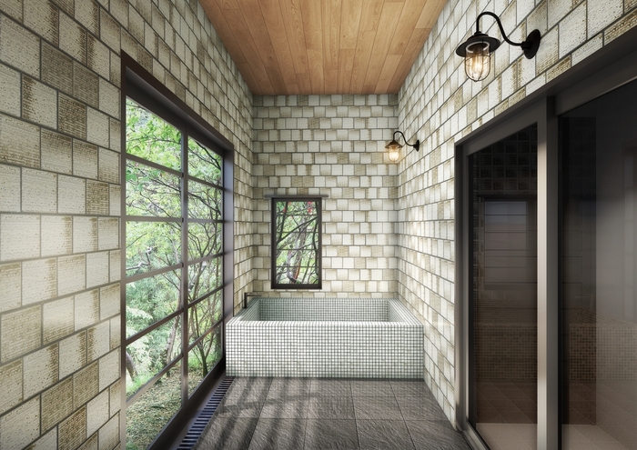 離れ客室 半露天風呂付