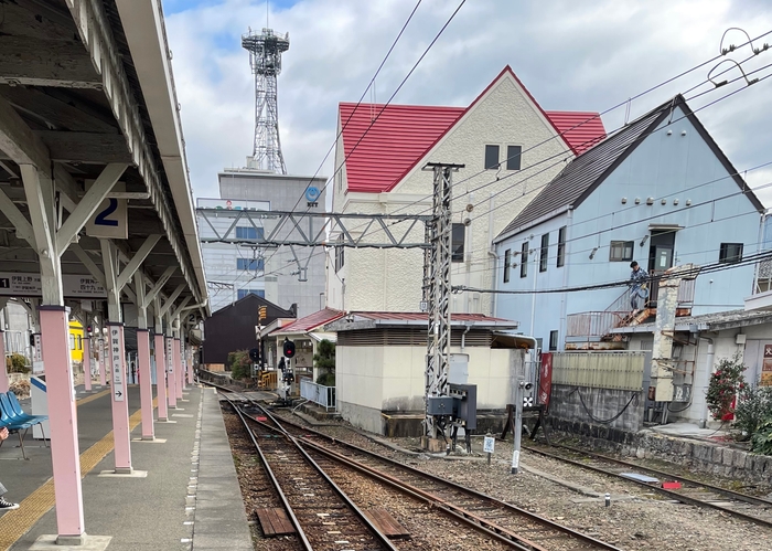 取付体験場所(上野市駅)
