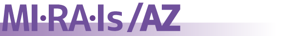 「MI・RA・Is/AZ」ロゴ
