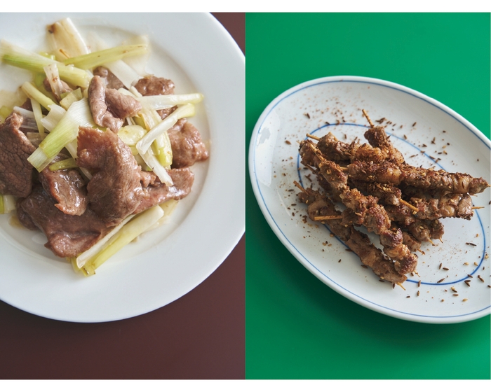 ●がっつりお肉で食欲全開!