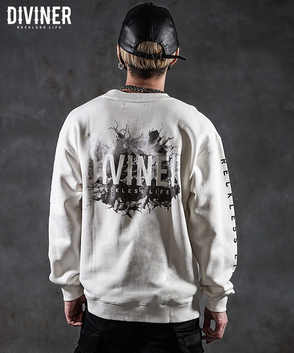 Monotone Explosion Sweat(ホワイト)