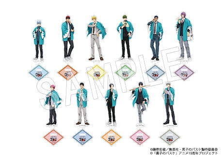 アクリルフィギュアスタンド 映画村ver. (全11種) 各1,650円(税込)