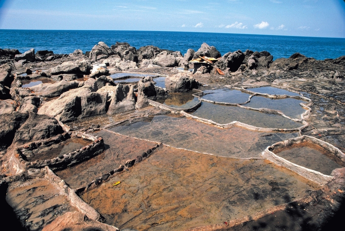 Photo.10 ラマレラ村の製塩のようす(撮影：江上幹幸)