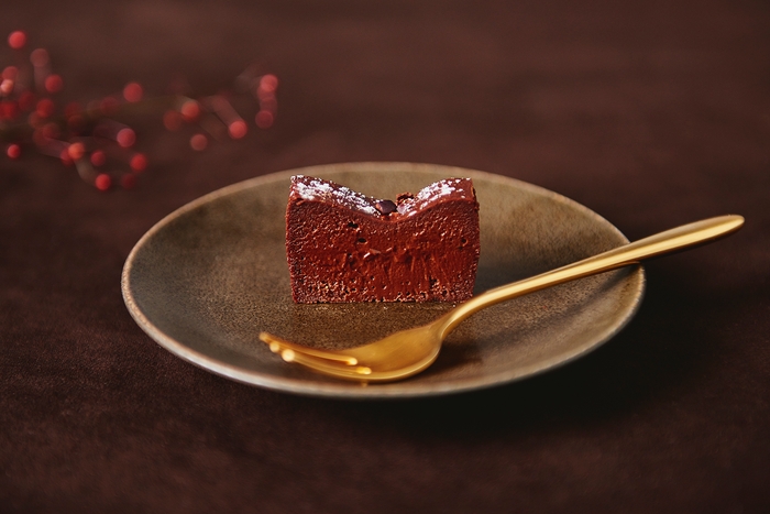 アマゾンカカオと八丁味噌のテリーヌ 断面