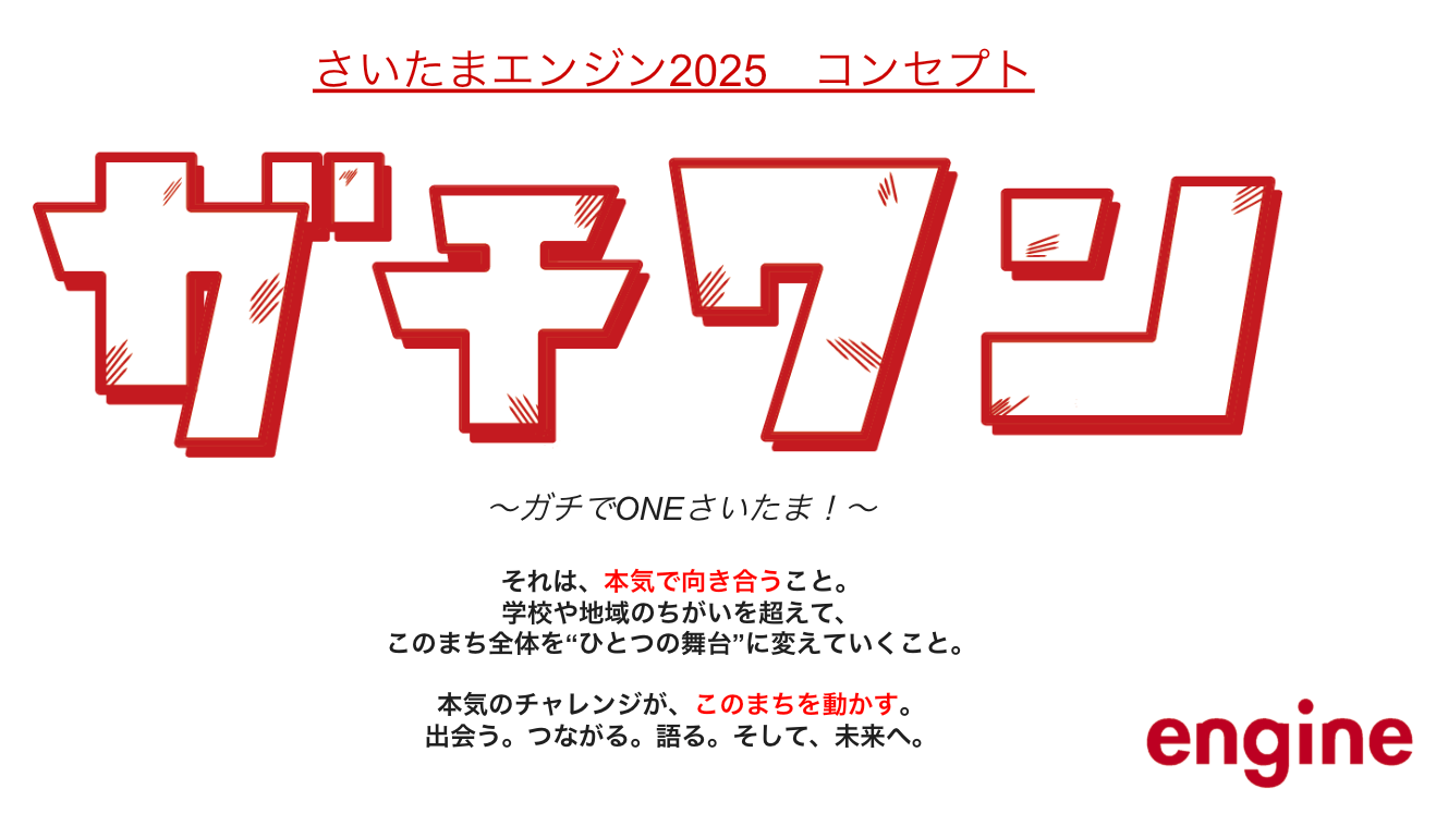さいたまエンジン2025のコンセプト