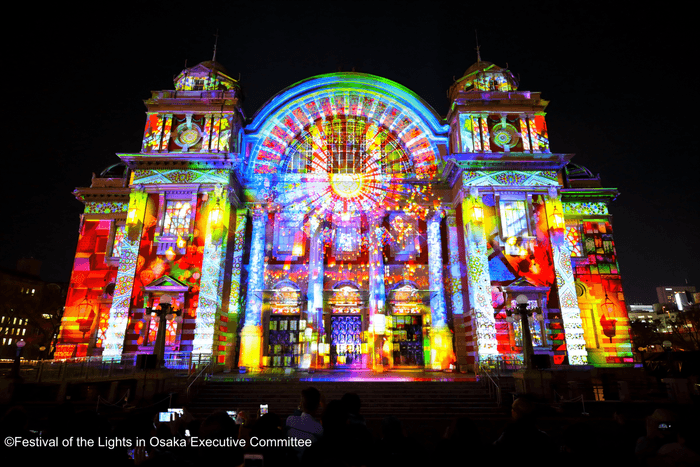 ［昨年度の光のルネサンス2019 第1部Art of Lightの様子］