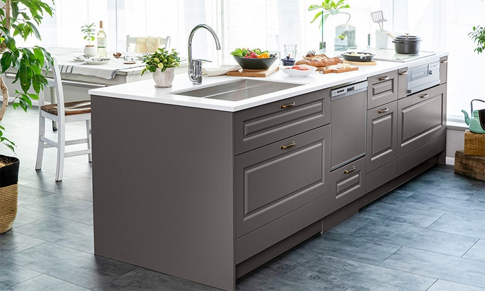 VESTA Kukka(ヴェスタ クッカ)シリーズ ノアールグレー (写真はイメージです。実際の展示とは異なります。)